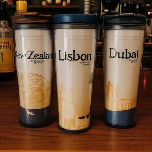 Rare! Starbucks Lisbon 2012‎ 12oz Travel Mug Tumbler - Collector's Item